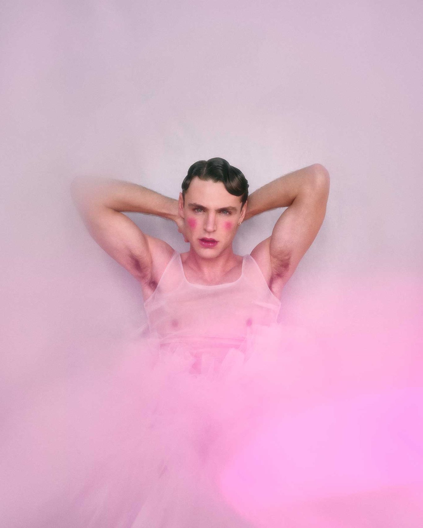 CDT2 Contemporary fashion editorial featuring Axel Gómez and Jaime Franco. Photography, creative and art direction by Raúl Rosillo.