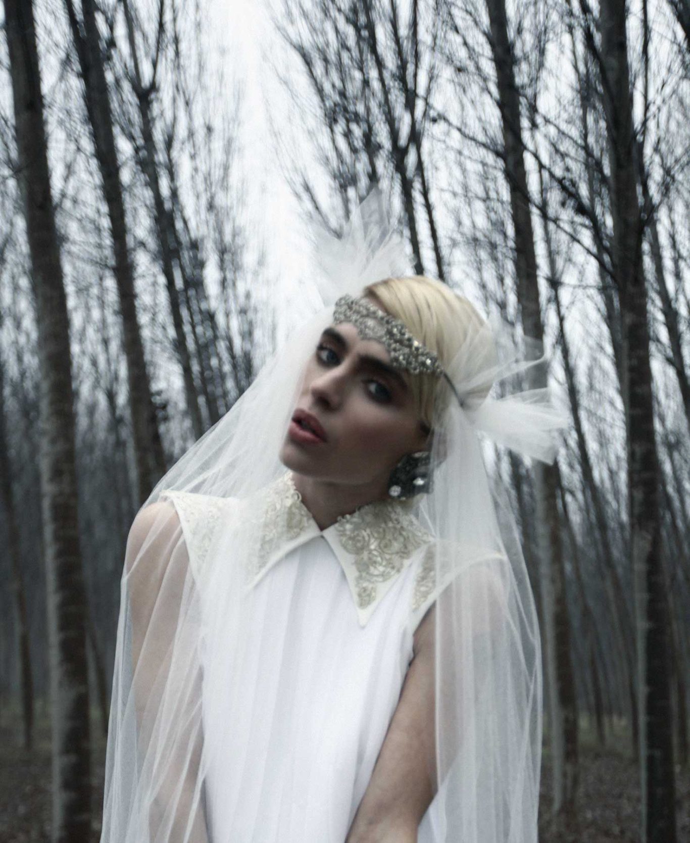 Minerva Minerva Portillo for Beatriz Peñalver’s bridal collection. Creative & art direction and photography by Raúl Rosillo.