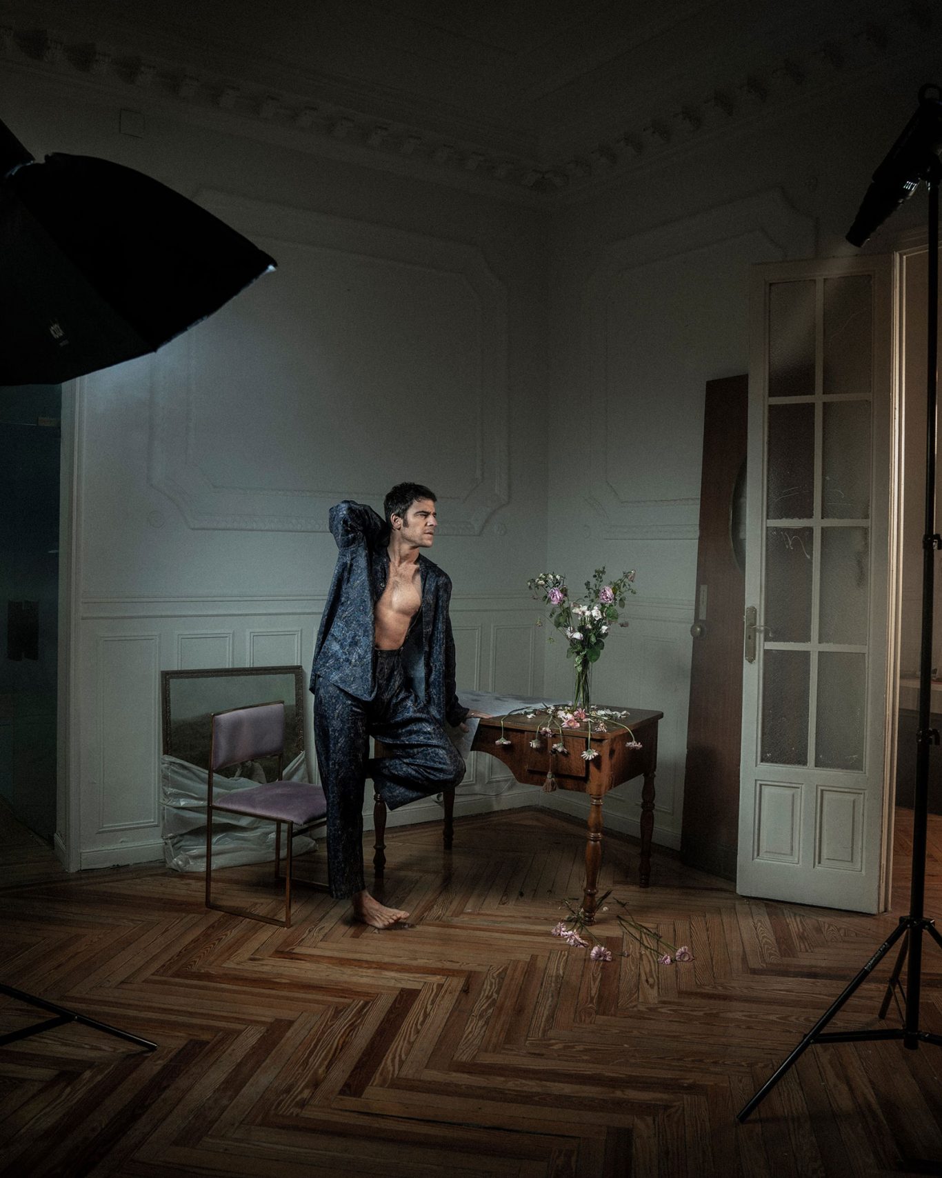 Alfonso Bassave Editorial portrait of actor Alfonso Bassave. Photography and creative direction by Raúl Rosillo