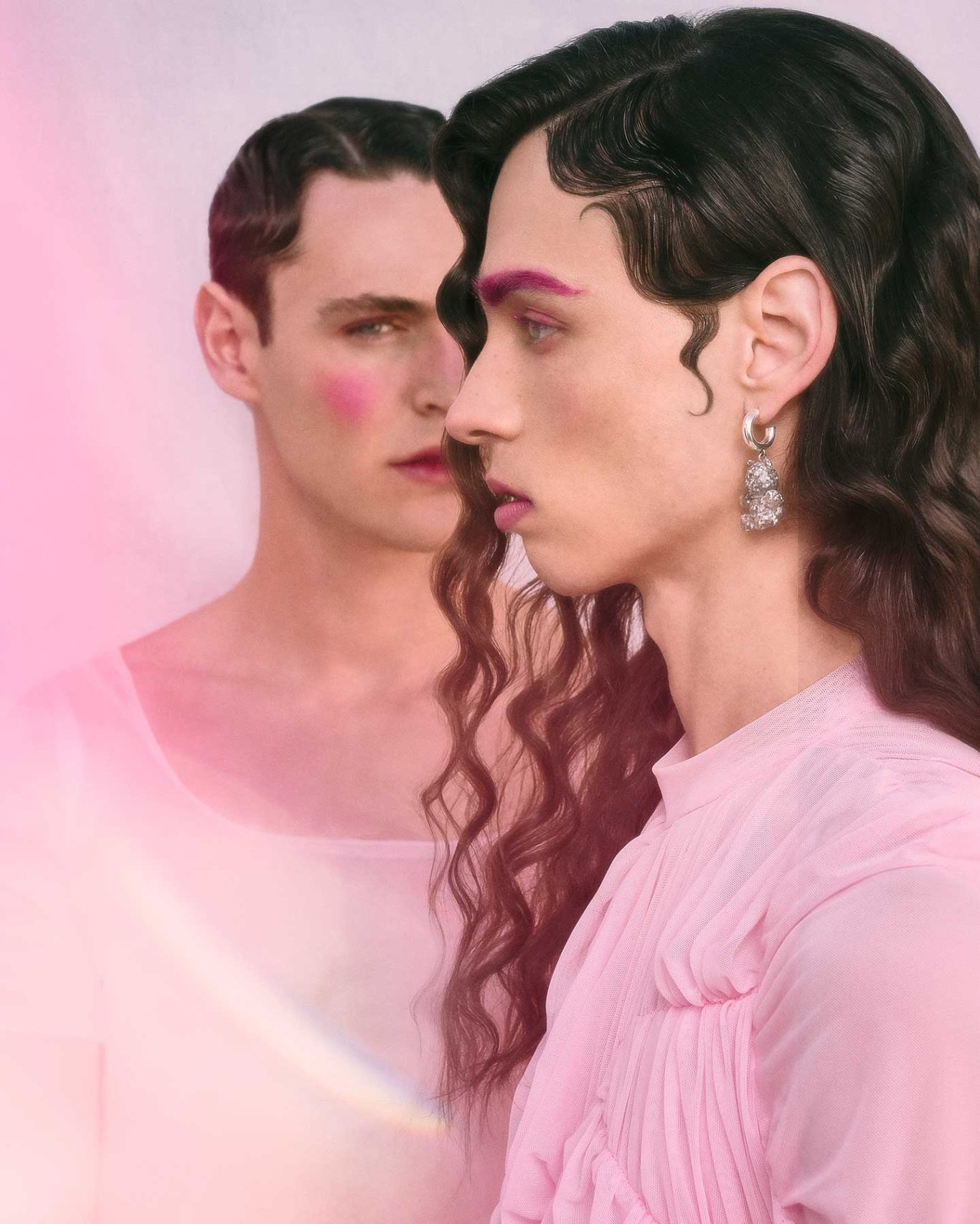 CDT2 Contemporary fashion editorial featuring Axel Gómez and Jaime Franco. Photography, creative and art direction by Raúl Rosillo.