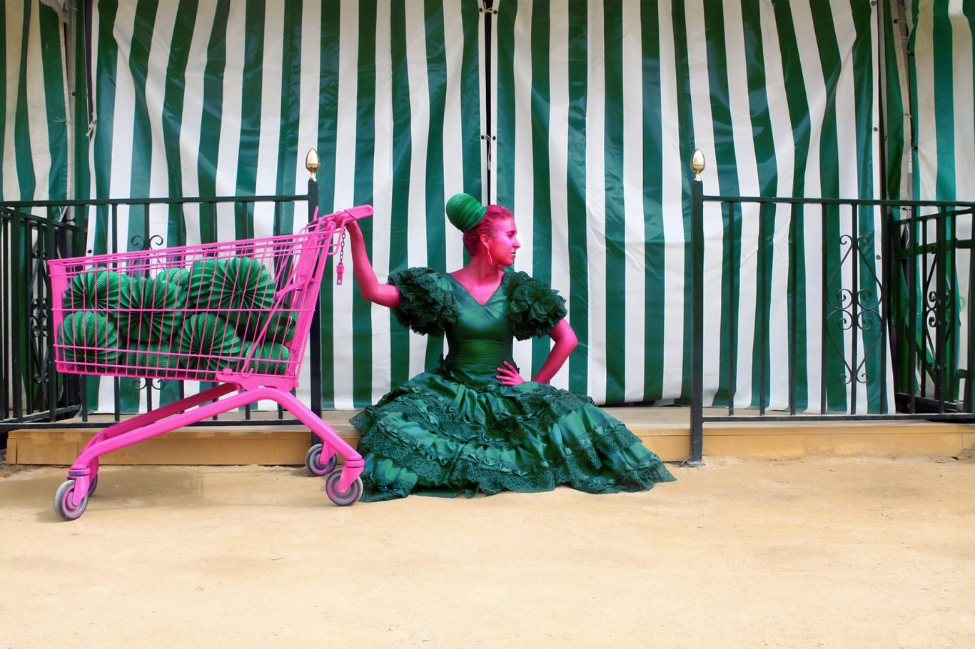 Raúl Rosillo junto a María Hesse, José Mercé, Israel Fernández y Judeline en la revista ELLE