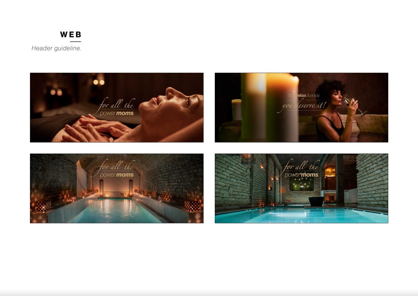 Global Campaign Art Direction System AIRE Ancient Baths global campaign visual design and art direction system by Raúl Rosillo