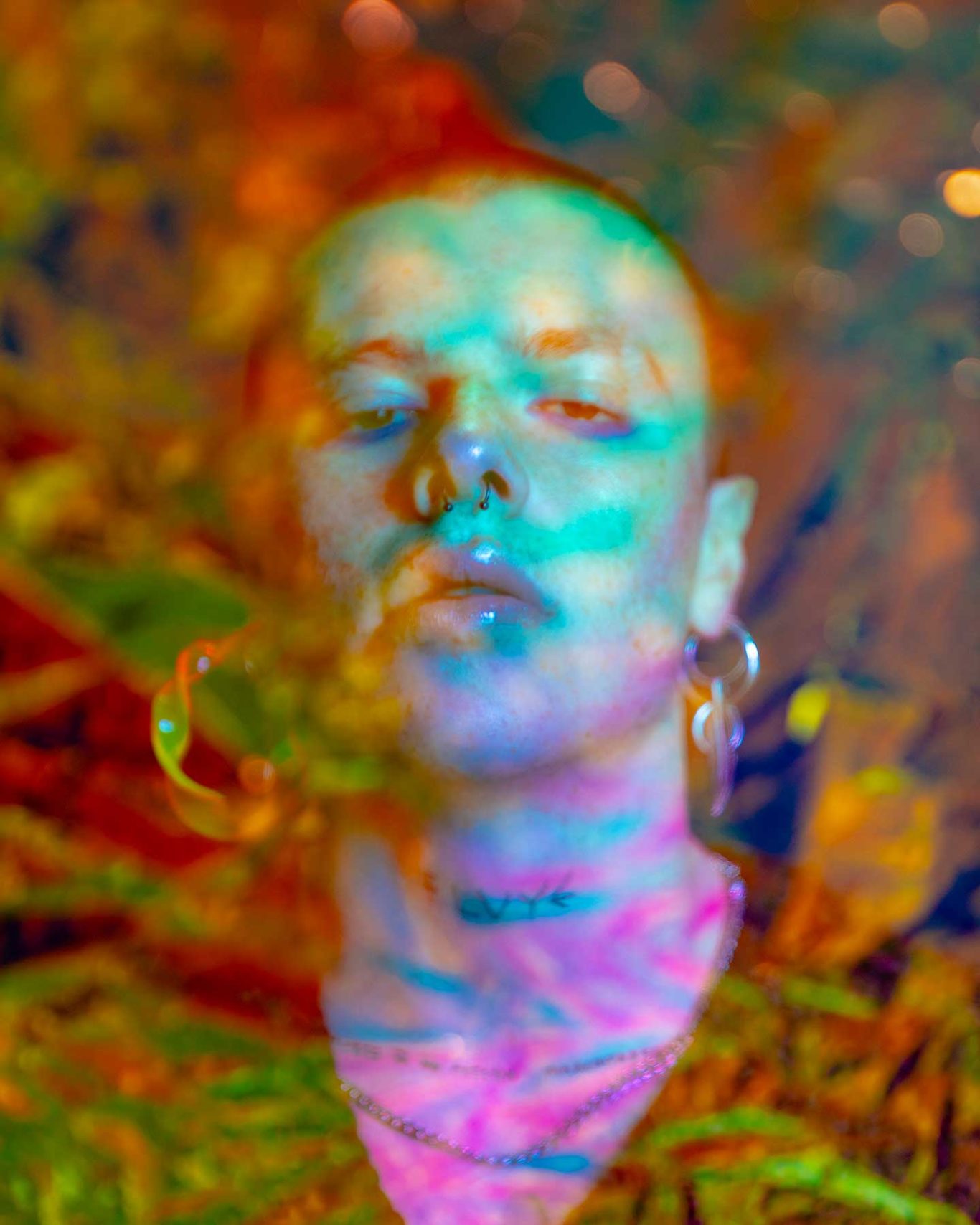 Tired Blue Portrait of Manuel Macías in “Tired Blue”, editorial for Kaltblut Magazine photographed by Raúl Rosillo.