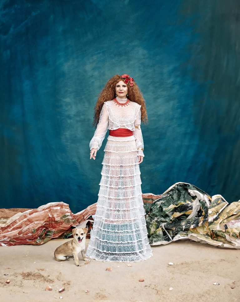 Fashion editorial featuring Eugenia Martínez de Irujo, photography and creative direction by Raúl Rosillo