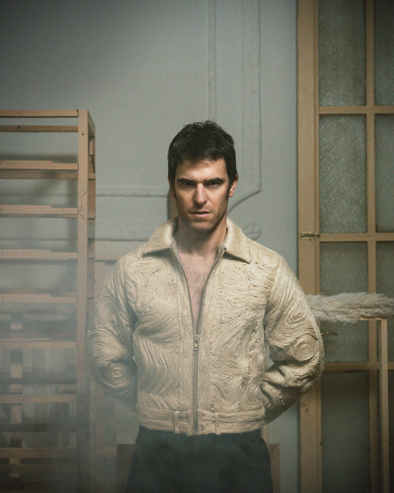 Alfonso Bassave Editorial portrait of actor Alfonso Bassave. Photography and creative direction by Raúl Rosillo