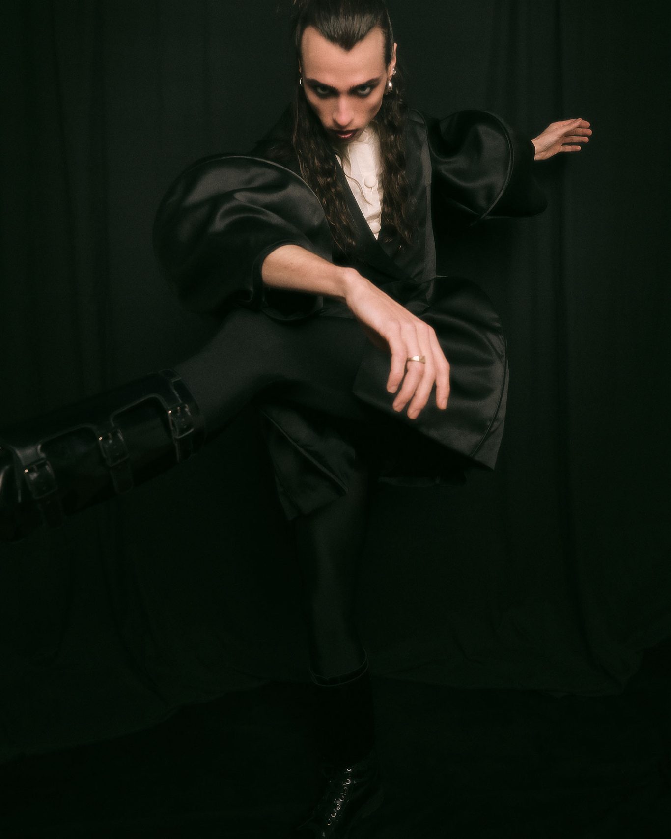 CDT2 Contemporary fashion editorial featuring Axel Gómez and Jaime Franco. Photography, creative and art direction by Raúl Rosillo.