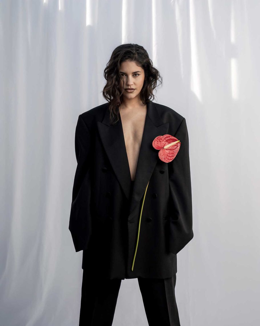 Carmen Editorial portrait of contemporary flamenco artist Carmen Avilés, photographed by Raúl Rosillo