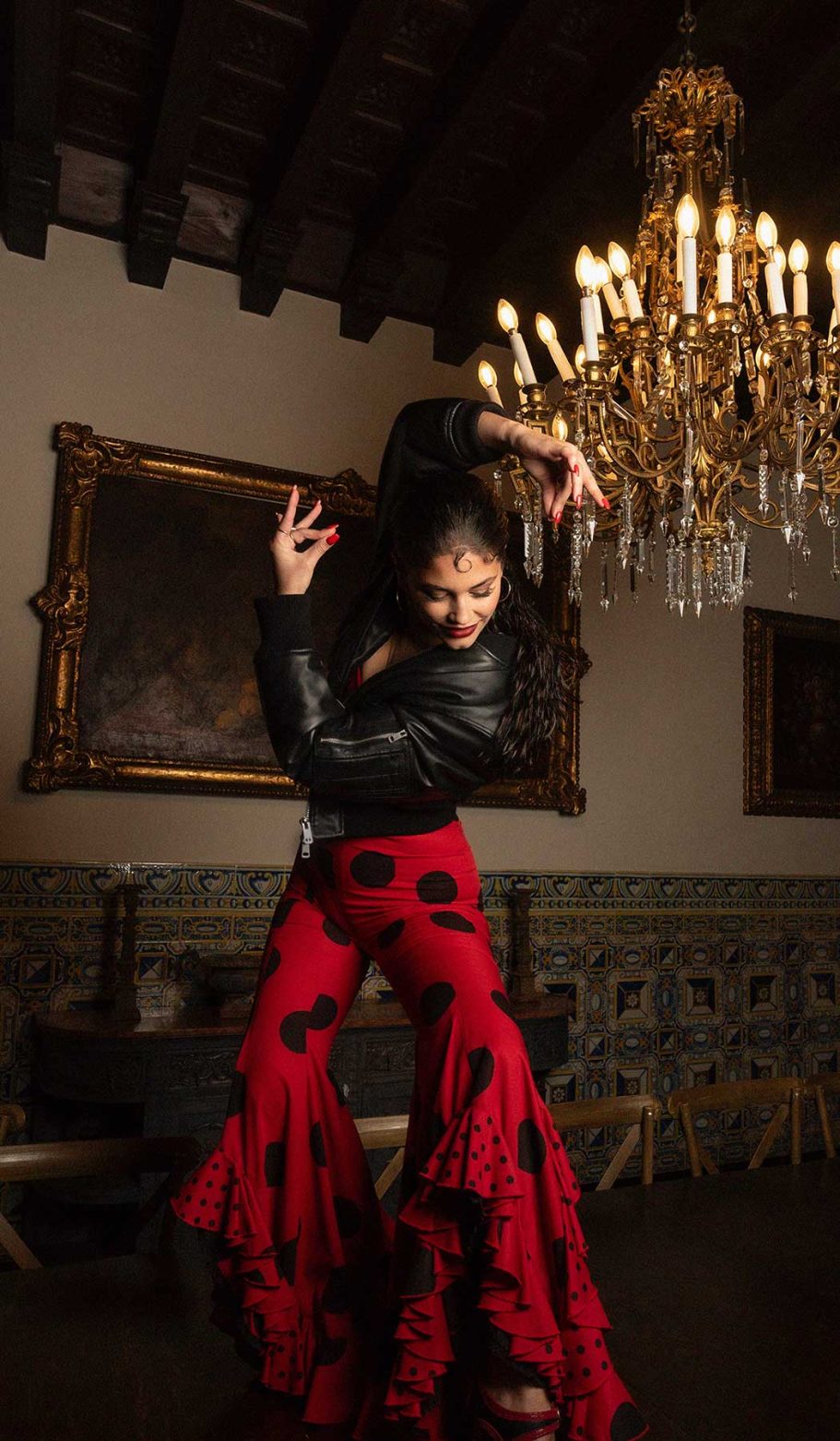 Carmen Retrato de la bailaora de flamenco Carmen Avilés fotografiada por Raúl Rosillo