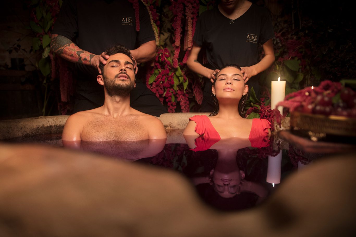 Make it magical Make it Magical international campaign for Aire Ancient Baths, sensorial and immersive bath experience, film created by Raúl Rosillo