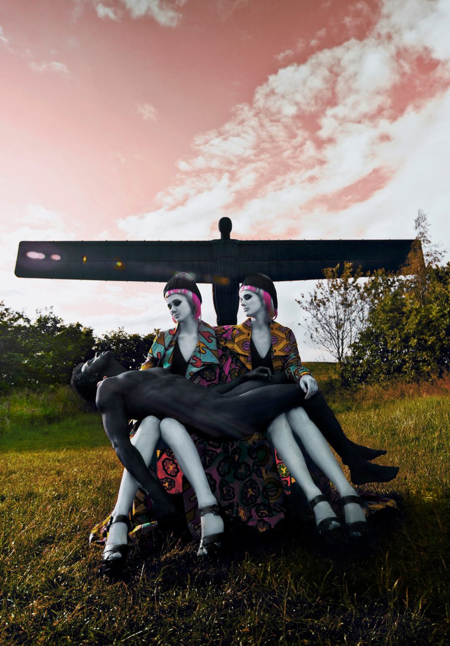 The Pietà Angel of the North by Raul Rosillo