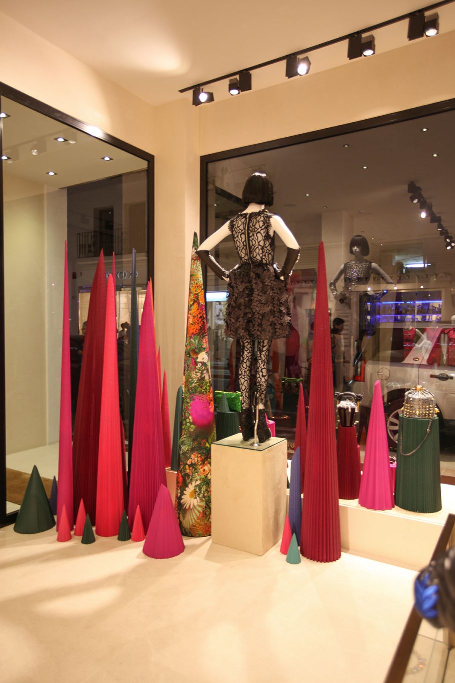 Vertical Landscape - Dirección Creativa y Escaparatismo Escaparate de la tienda Alfredo Villalba, proyecto Vertical Landscape