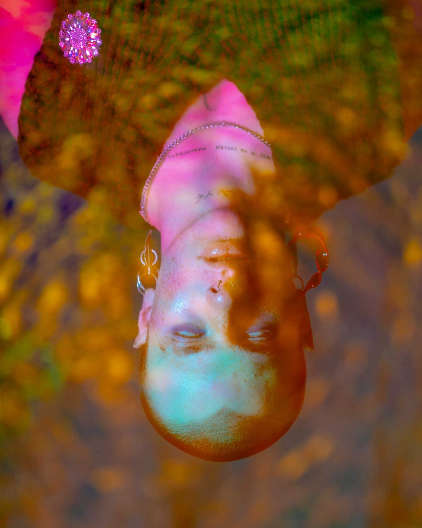 Tired Blue Portrait of Manuel Macías in “Tired Blue”, editorial for Kaltblut Magazine photographed by Raúl Rosillo.