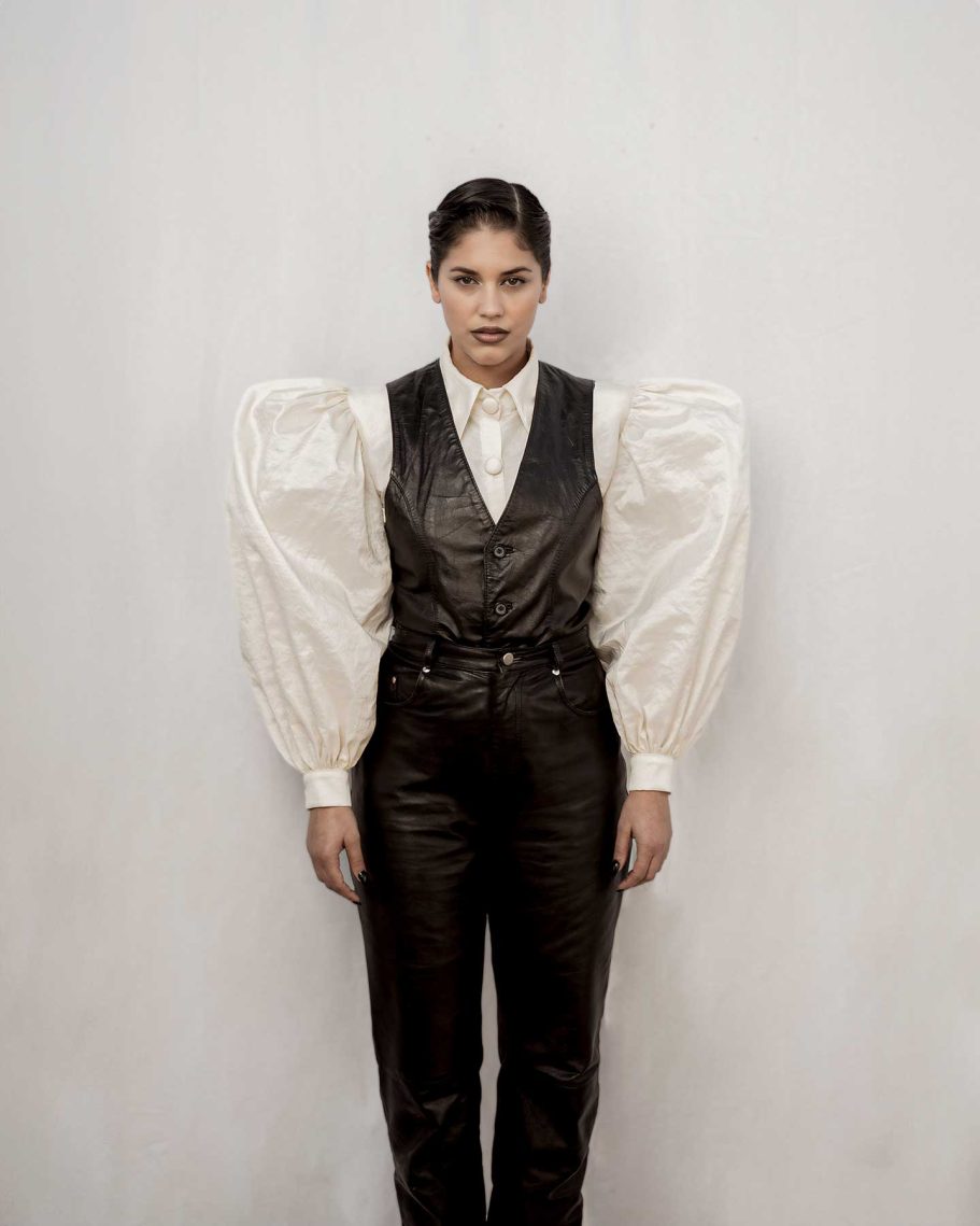 Carmen Editorial portrait of contemporary flamenco artist Carmen Avilés, photographed by Raúl Rosillo