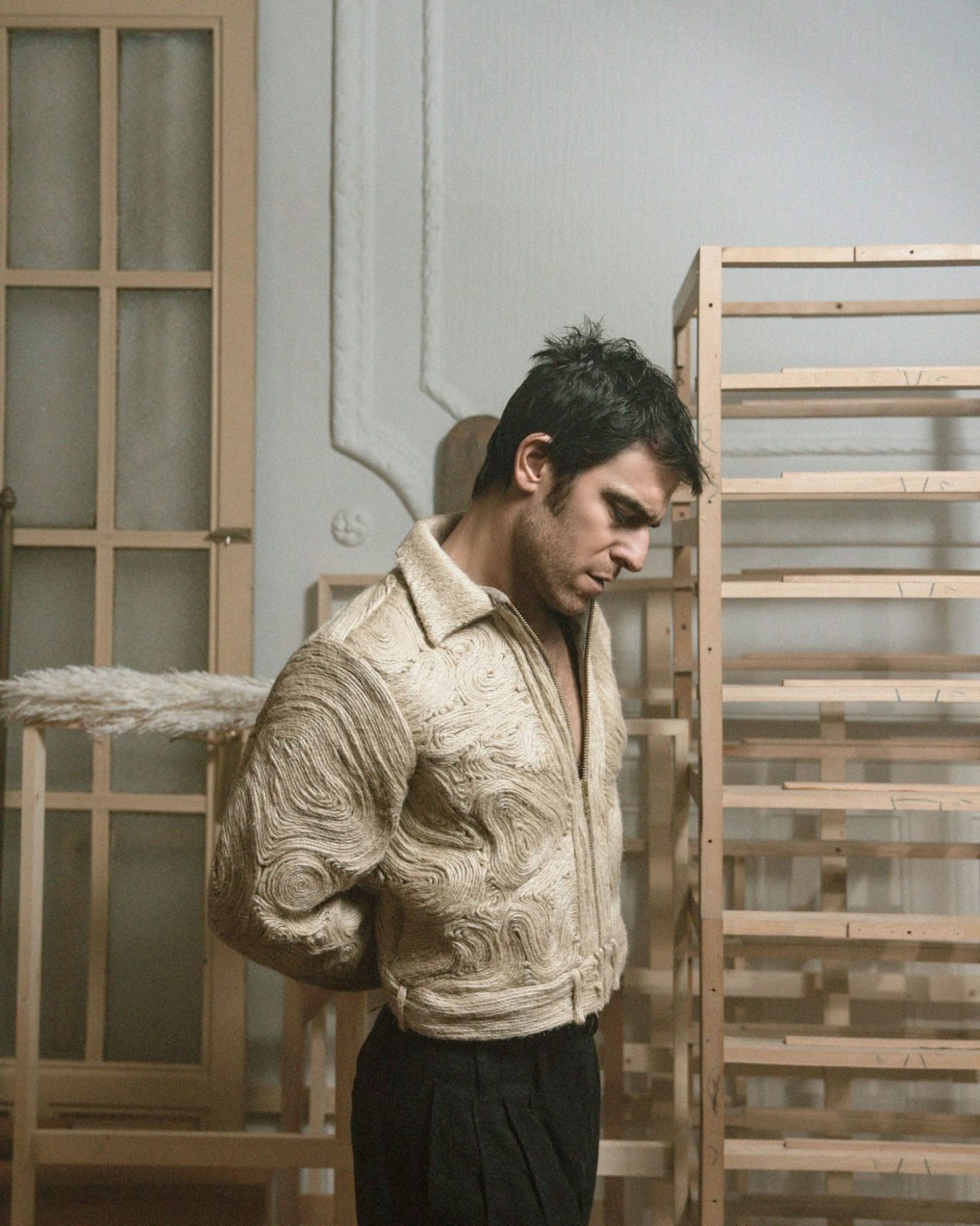 Alfonso Bassave Editorial portrait of actor Alfonso Bassave. Photography and creative direction by Raúl Rosillo