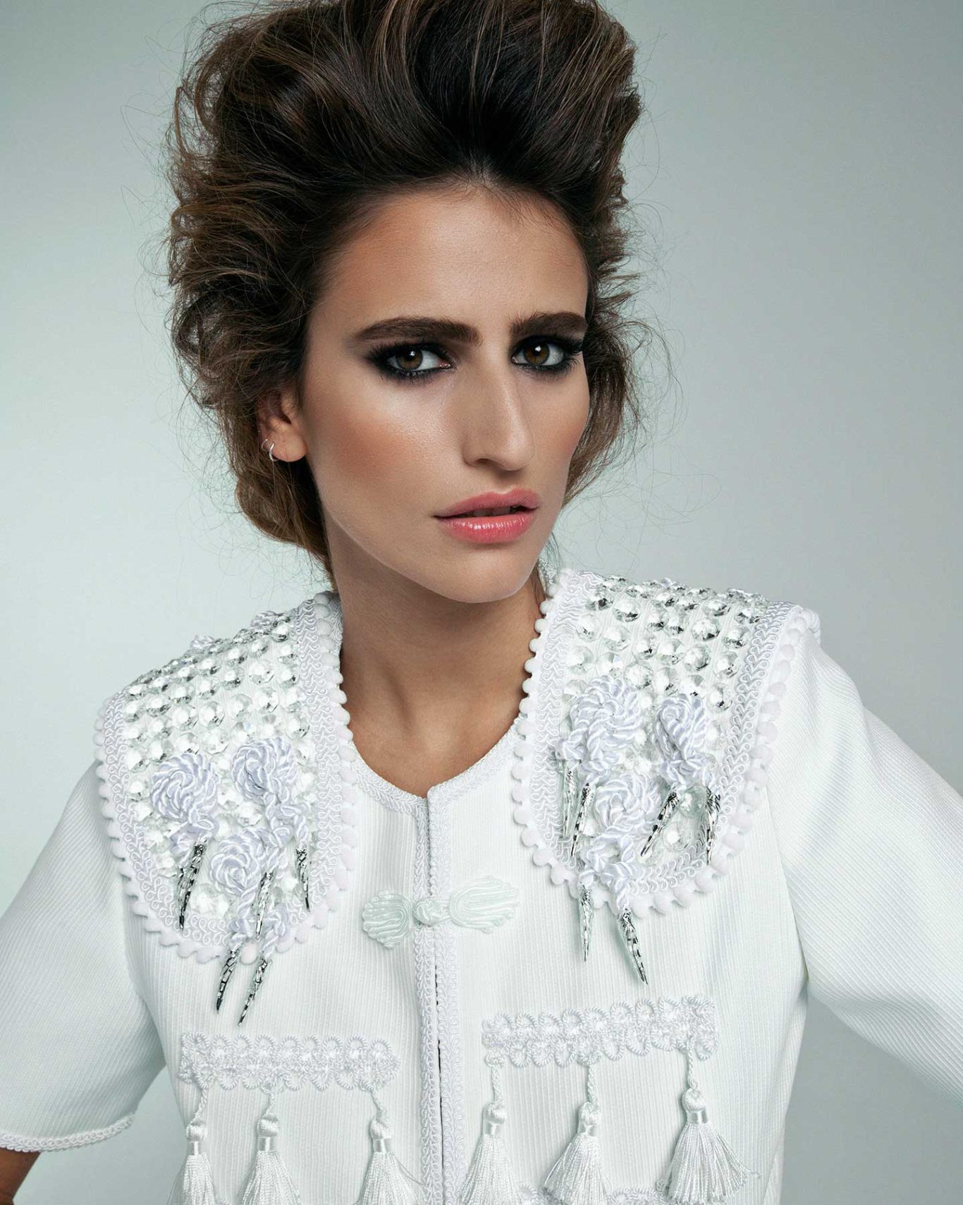 Alejandra Fashion campaign still featuring Alejandra Domínguez Gila for Beatriz Peñalver, directed and photographed by Raúl Rosillo