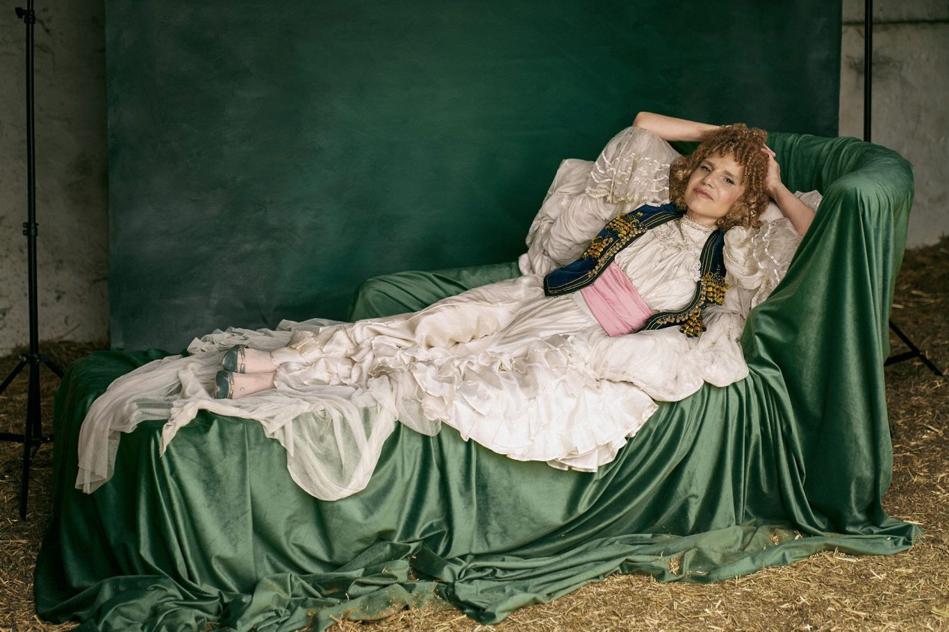 Fashion editorial featuring Eugenia Martínez de Irujo. Photography and creative direction by Raúl Rosillo