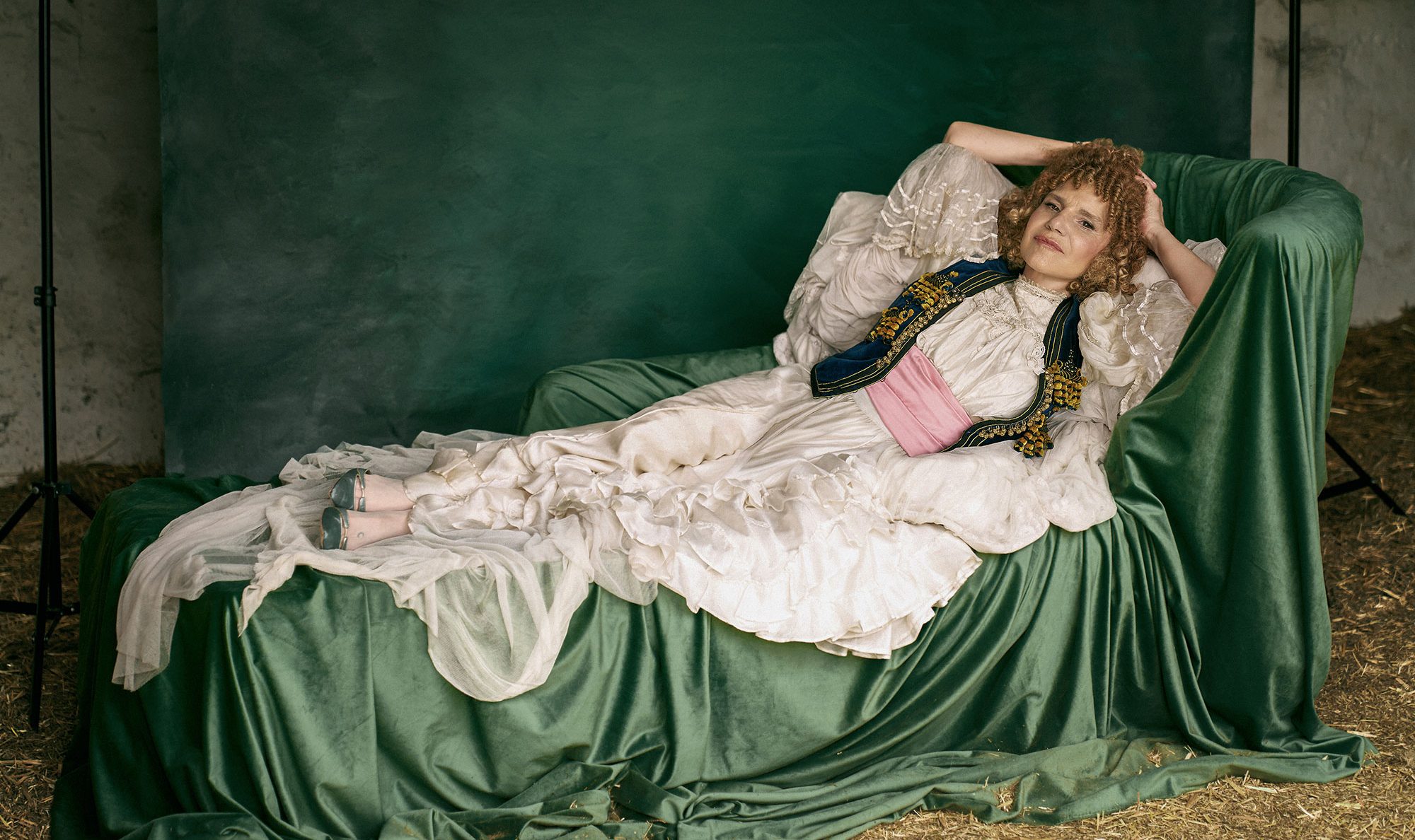 Fashion editorial featuring Eugenia Martínez de Irujo, photography and creative direction by Raúl Rosillo